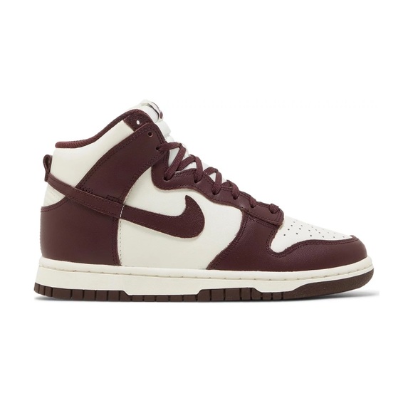Nike Dunk High Burgundy Crush Sneakers - Picture 4 of 9